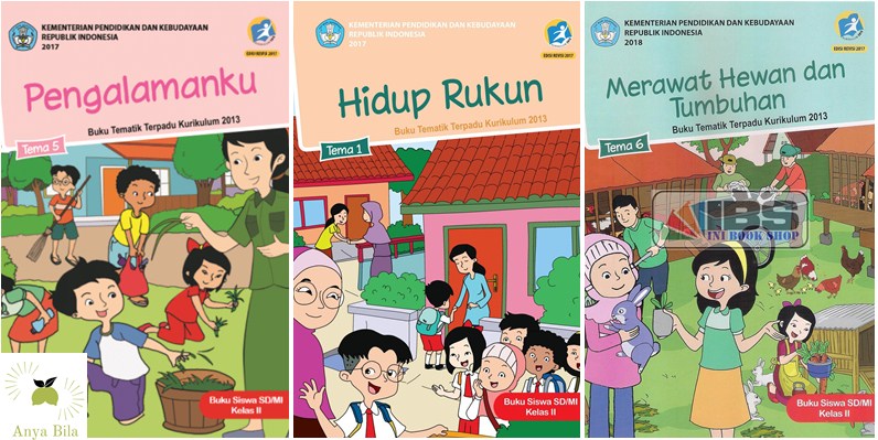 Tampilan Download Buku Guru dan Buku Siswa SD Kelas 2 K13 Terlengkap