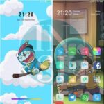 Tema Doraemon Xiaomi MIUI 12 mtz Terbaru